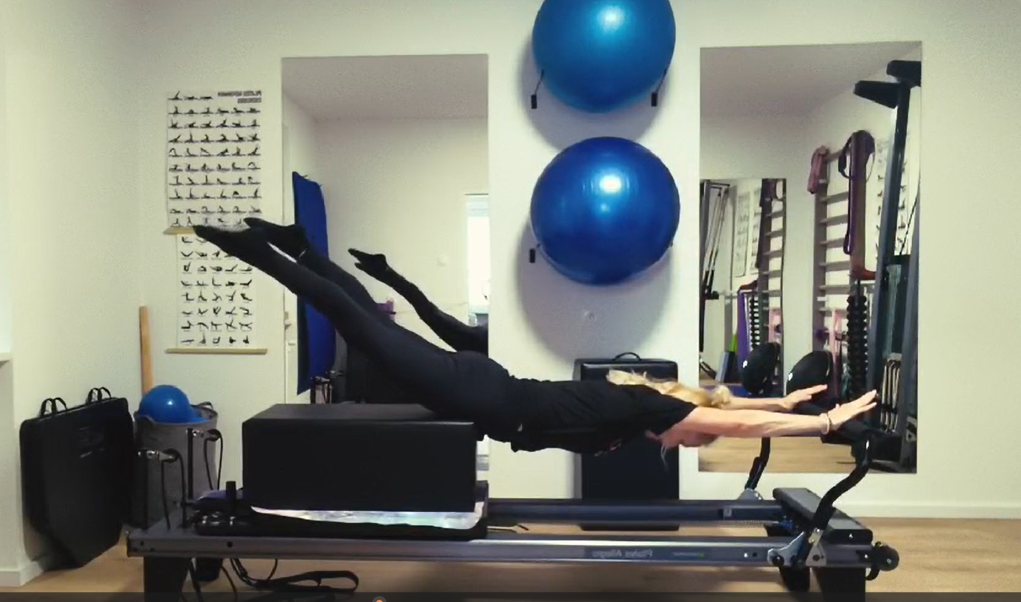 Pilates reformer